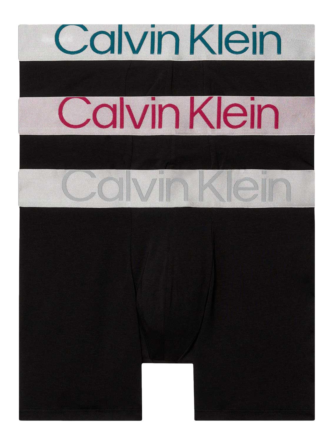 3p Boxer Briefs - Steel Cotton 3p Boxer Briefs - Steel Cotton